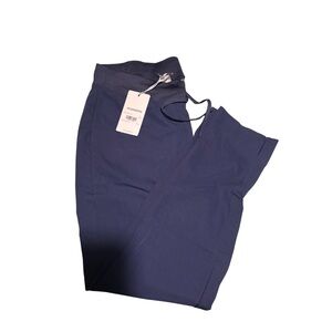 Navy Blue Slim Straight Leg by Mandala